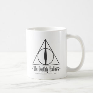 Caneca De Café Harry Potter O Emblema Mortal De Casca