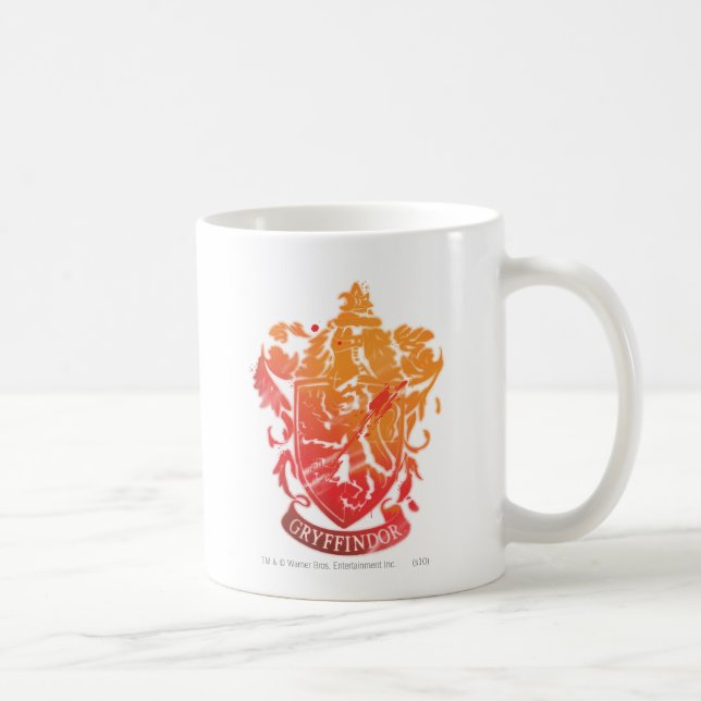 Caneca De Café Harry Potter | Pó de Gryffindor - Espalhado (Direita)