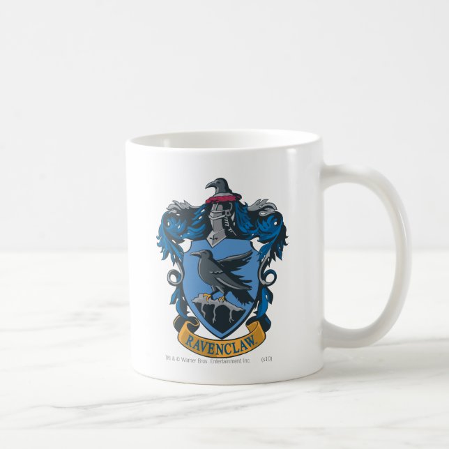 Caneca De Café Harry Potter | Ravenclaw Casaco de armas (Direita)
