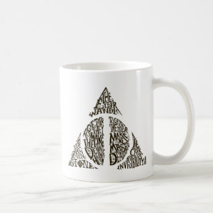 Caneca De Café Harry Potter Spell   Típica MORTEMENTE HALLOW Gr