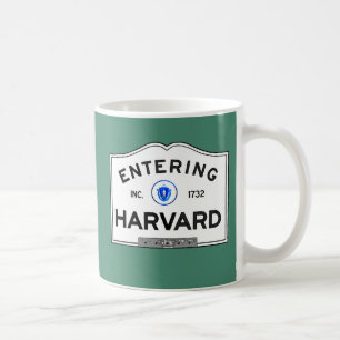Caneca De Café Harvard entrando