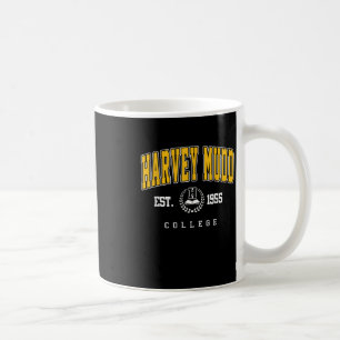 Caneca De Café Harvey Mudd Retro University Design Para Mulheres 