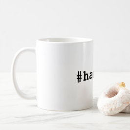 Caneca De Café #hashtag