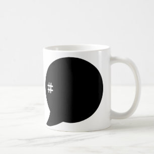 Caneca De Café Hashtag # Coffee Cup Mug