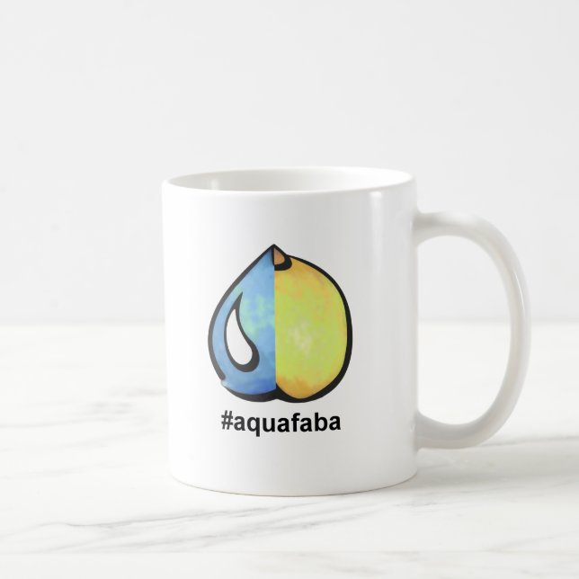 Caneca De Café hashtag do aquafaba (Direita)