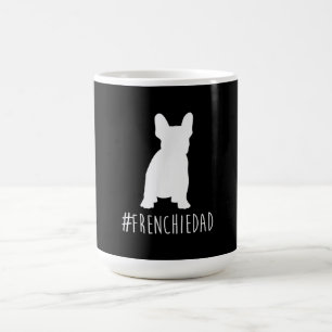 Caneca De Café hashtag frenchie pai francês buldog pai