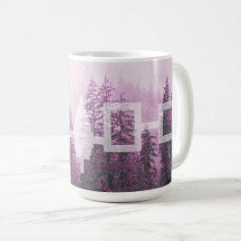 Caneca De Café Haudenosaunee Misty Forest Flag
