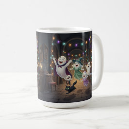 Caneca De Café Haunted Hallway Happiness