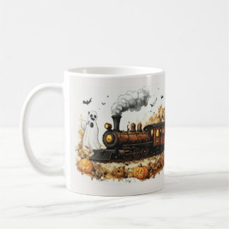 Caneca De Café Haunted Steam Train Mug