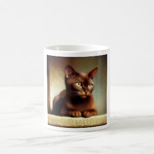 Caneca De Café Havana Brown Cat