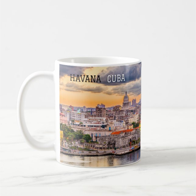 Caneca De Café Havana Cuba (Esquerda)