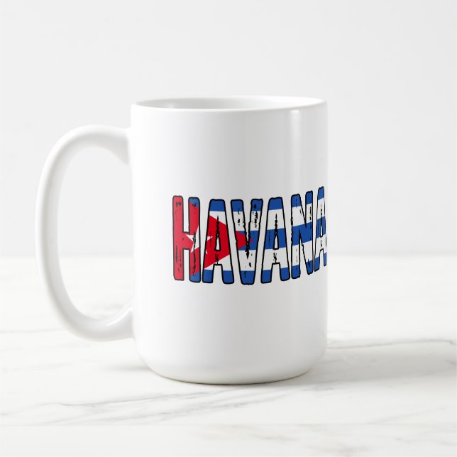Caneca De Café Havana Cuba (Esquerda)