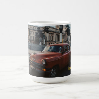 Caneca De Café Havana Cuba Carro Clássico Antigo