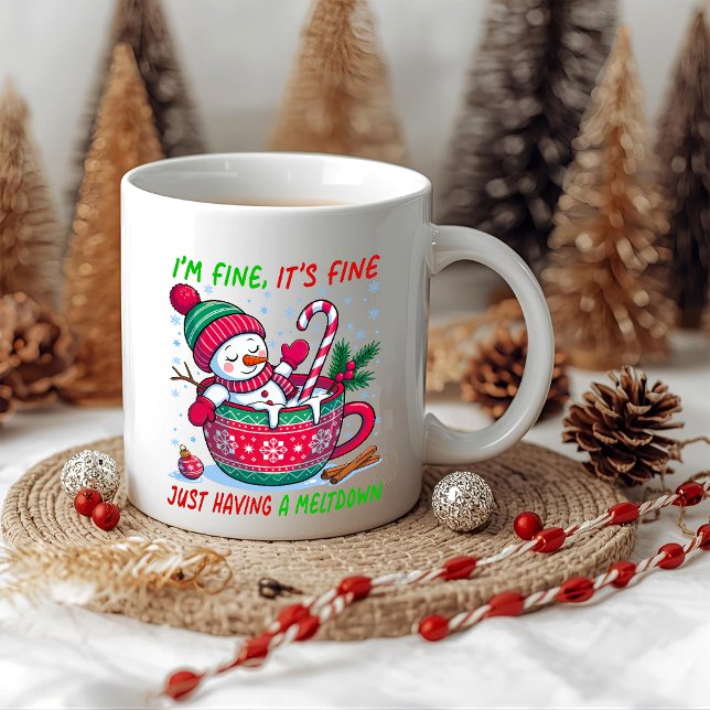 Caneca De Café Having A Meltdown (Criador carregado)