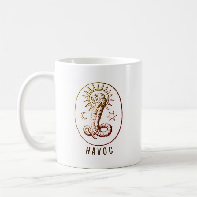 Caneca De Café Havoc - Símbolo do Demiurgo (Esquerda)