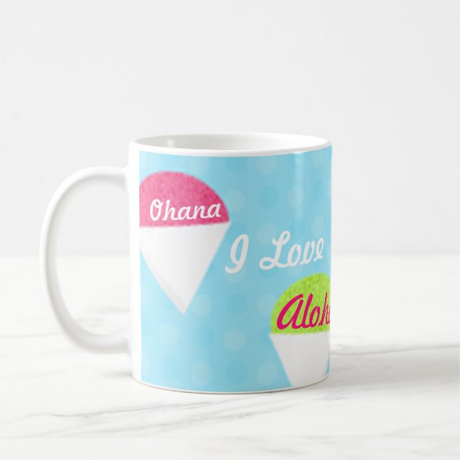 Caneca De Café Hawaii Aloha Collection Coffee Mug (Esquerda)