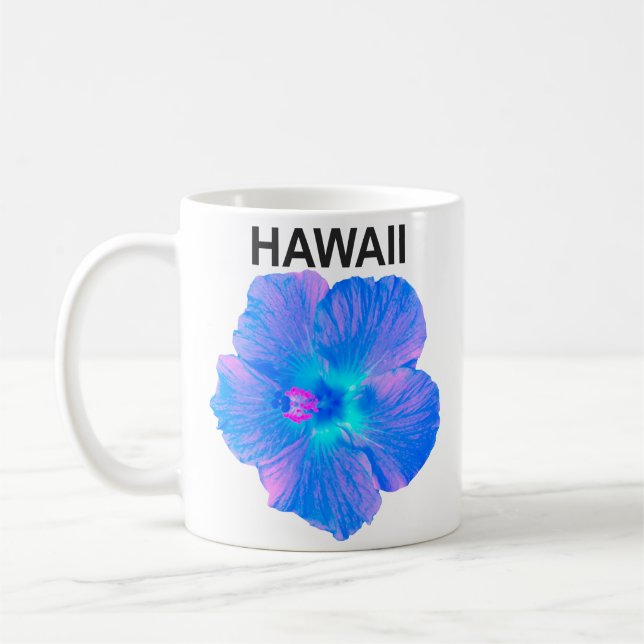 Caneca De Café Hawaii Hibiscus Coffee Mug (Esquerda)