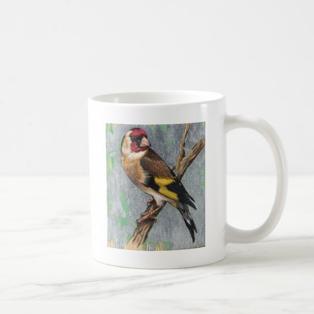 Caneca De Café Hawfinch (Direita)