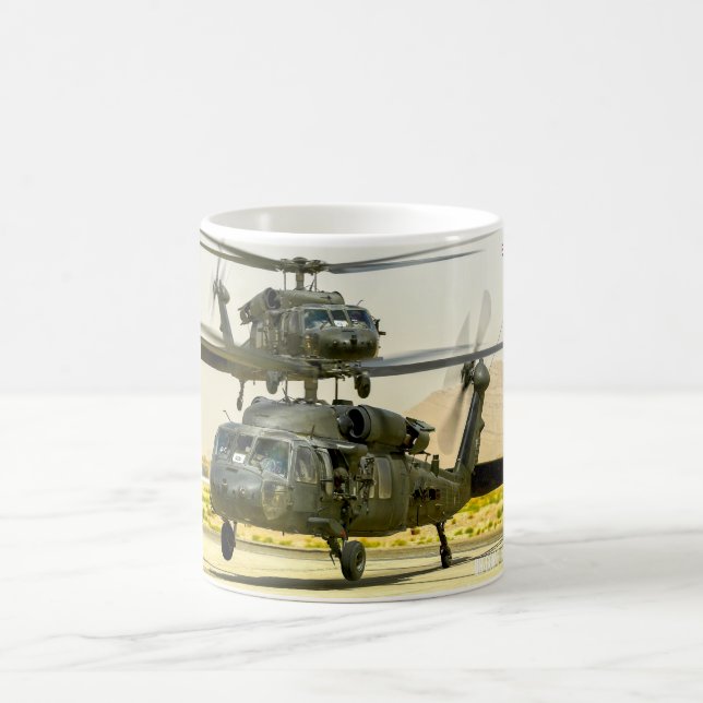 CANECA DE CAFÉ HAWK PRETO UH-60M (Centro)