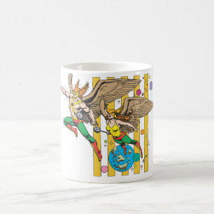 Caneca De Café Hawkman e Hawkgirl