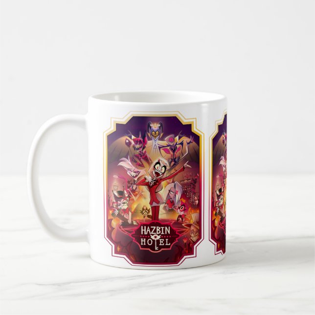 Caneca De Café Hazbin Hotel (Esquerda)