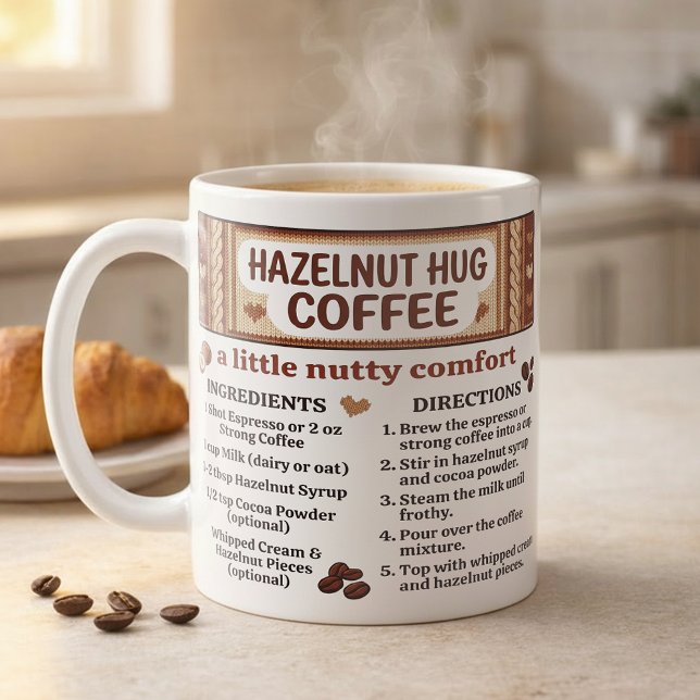 Caneca De Café Hazelnut Coffee Recipe (Criador carregado)