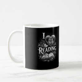 Caneca De Café Heart of a Book Lover