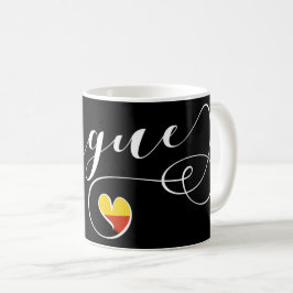 Caneca De Café Heart Praga Mug, República Checa
