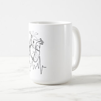Caneca De Café Heartbeat