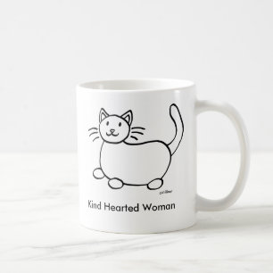 Caneca de café Hearted amável da mulher