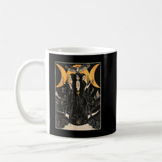 Caneca De Café Hecate Triple Moon Goddese Wiccan Wicca Pagan Witc