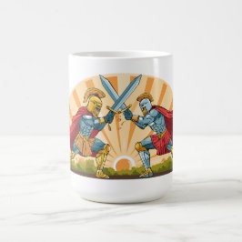 Caneca De Café Hector e Aquiles