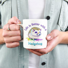 Caneca De Café Hedgehog Owner amante de café