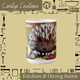 Caneca De Café Hedgehog, sou uma Forager