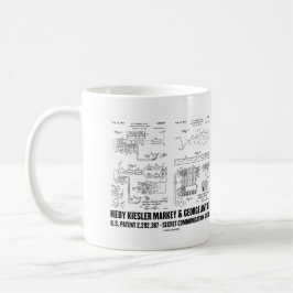 Caneca De Café Hedy Kiesler Markey G. Antheil US Patente 2292387