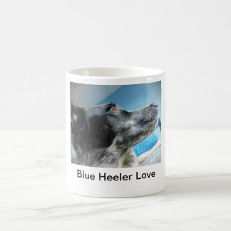 Caneca De Café Heeler azul