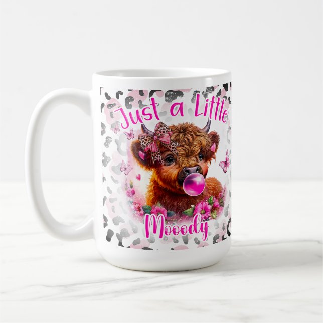 Caneca De Café Heifer Cow Funny Coffee Gift (Esquerda)