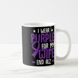 Caneca De Café Heimerheimer Sensibilização Eu Visto Roxo Para Min