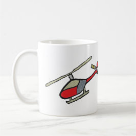 Caneca De Café Helicóptero