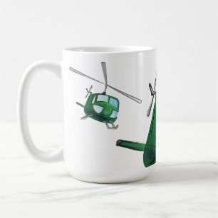 Caneca De Café Helicóptero