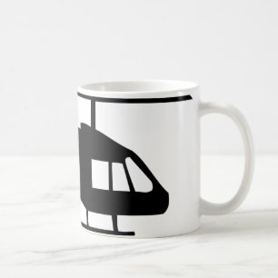 Caneca De Café Helicóptero