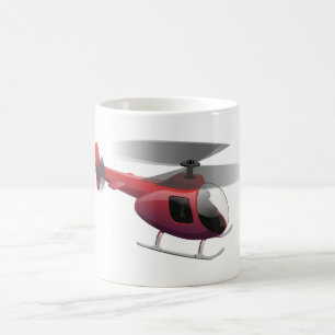 Caneca De Café Helicóptero