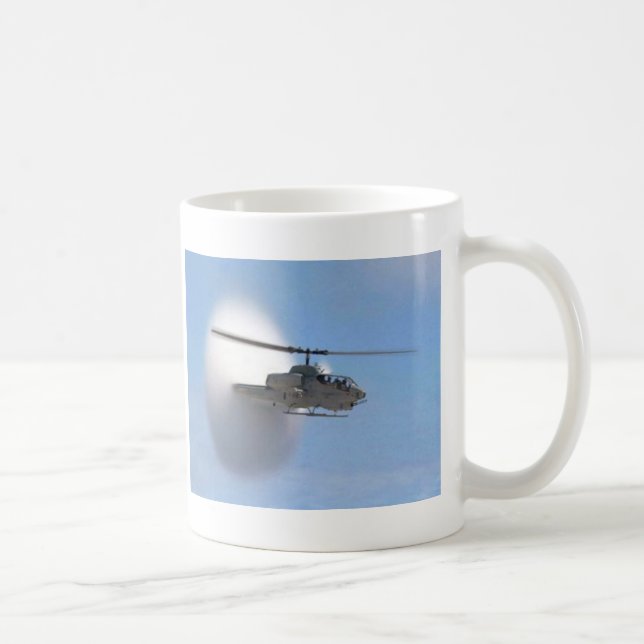 Caneca De Café helicóptero da cobra (Direita)