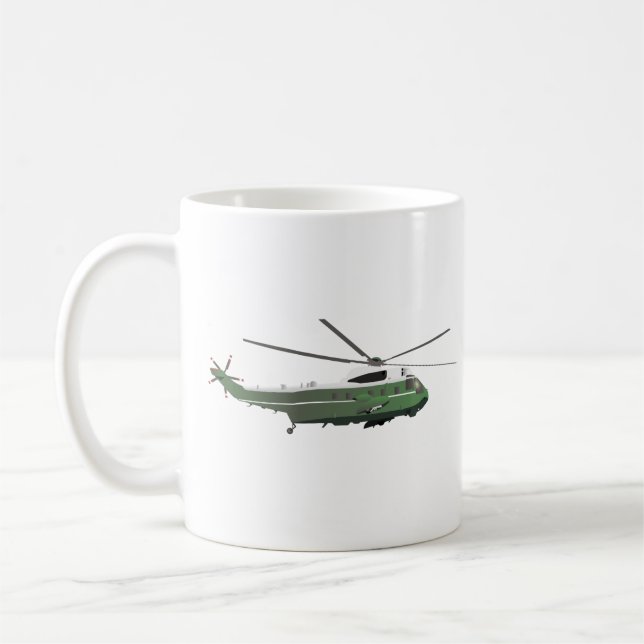 Caneca De Café Helicóptero marinho (Esquerda)