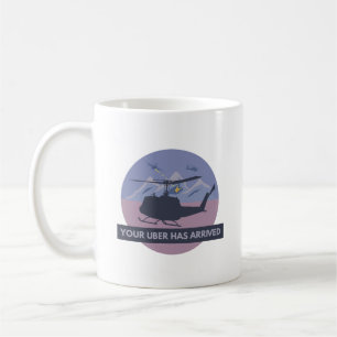 Caneca De Café Helicóptero UH-1 Huey