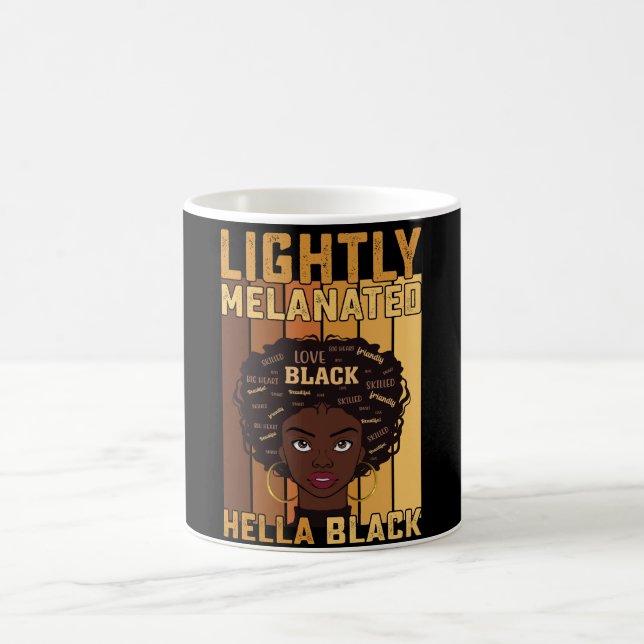 Caneca De Café Hella Black Melanin, 1900 (Centro)