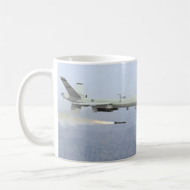 CANECA DE CAFÉ HELLFIRE DO UAV (Esquerda)