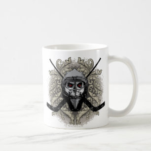 Caneca De Café Hellish Hockey Goalie