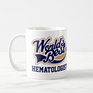 Caneca De Café Hematologista Mundialmente Melhor Presente