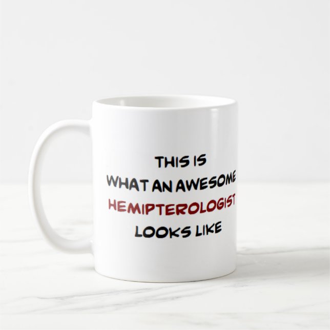 Caneca De Café hemipterologista, incrível (Esquerda)